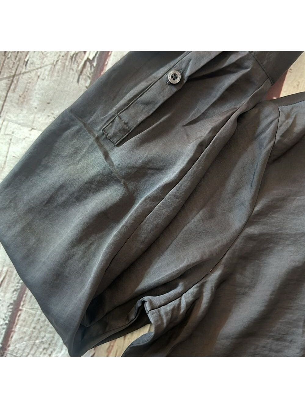 Calvin Klein Button Down Long Sleeve Work Office Blouses Chiffon Tops Size Small - Picture 4 of 6